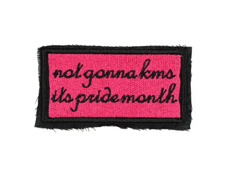 not gonna kms / its pride month — Bilddokumentation