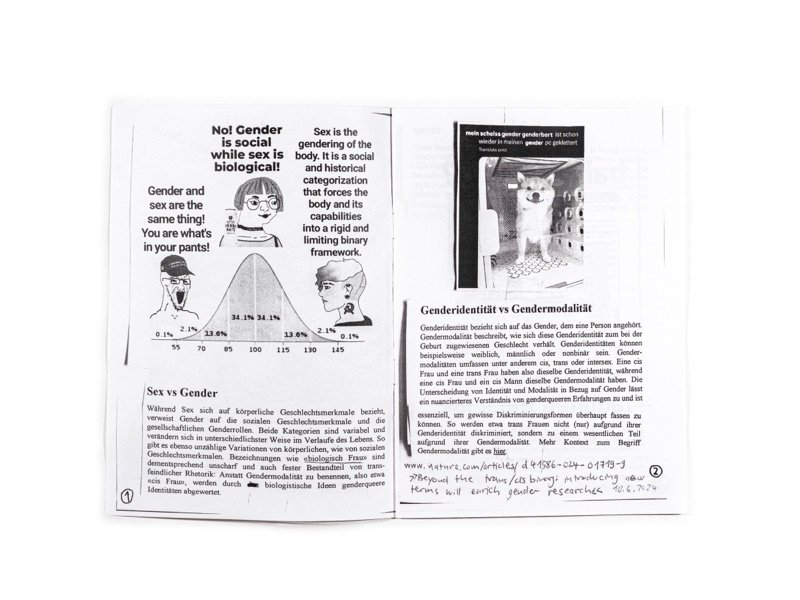 geiler gender glossar — Bilddokumentation